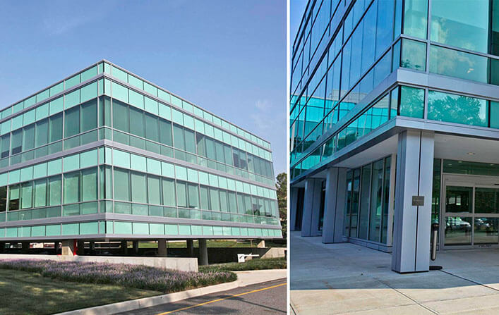 superior metal panel, Aluminum composite metal (ACM) panels system. Surfaces of building. Building Facades