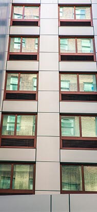 Allied Metal is the fabricator of Estolga, Aluminum composite metal panels system.  (ACM)