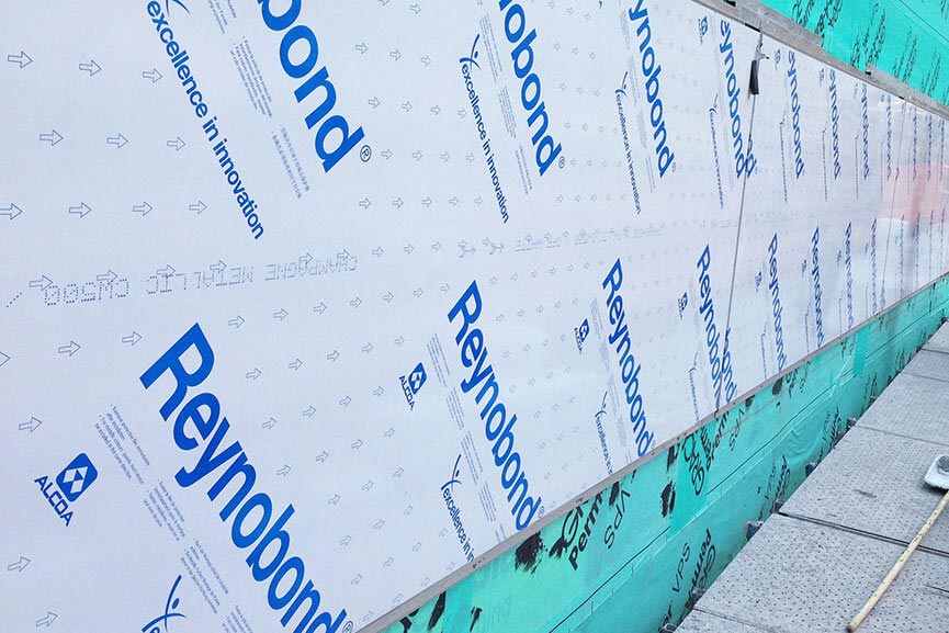 Allied Metal is the fabricator of Estolga, Aluminum composite metal (ACM) panels system. Reynobond Aluminum Composite Panels ACP