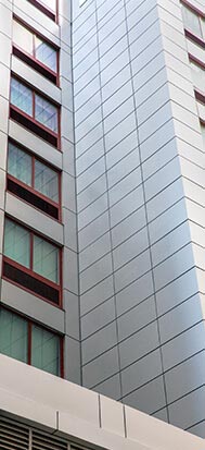 Allied Metal is the fabricator of Estolga, Aluminum composite metal (ACM) panels system.