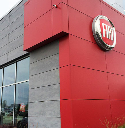 Allied Metal is the fabricator of Estolga, Aluminum composite metal (ACM) panels system.