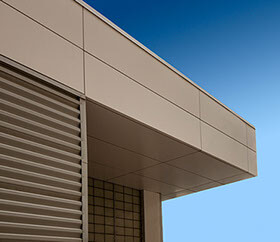 Aluminum composite metal rainscreen for Freedom Tower 2. Allied Metal is the fabricator of Estolga, Aluminum composite metal (ACM) panels system